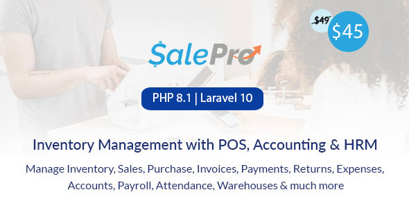 Download Free SalePro POS, Inventory Management System, HRM & Accounting