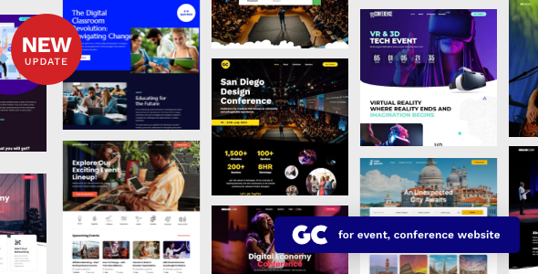 Download Free Grand Conference | Event WordPress Nulled