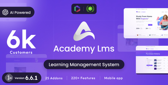 Download Free Academy LMS – Learning Management System Nulled