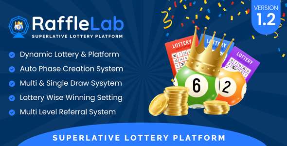 Download Free RaffleLab – Superlative Lottery Platform Nulled