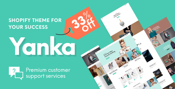 Download Free Yanka – Fashion Multipurpose Shopify Theme Nulled