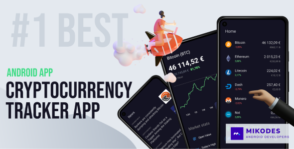 Download Free Cryptocurrency Tracker App 2021 – Android Source Code