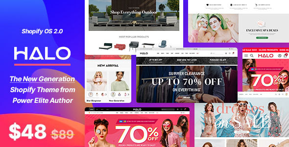 Download Free Halo – Multipurpose Shopify Theme OS 2.0 Nulled