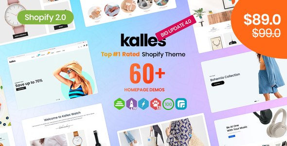 Download Free Kalles – Clean, Versatile, Responsive Shopify Theme –