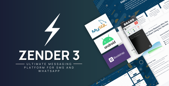 Download Free Zender – Messaging Platform for SMS, WhatsApp &