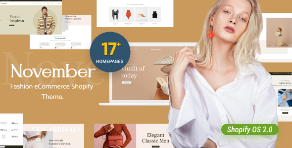 Download Free November – Multipurpose Sections Shopify Theme Nulled