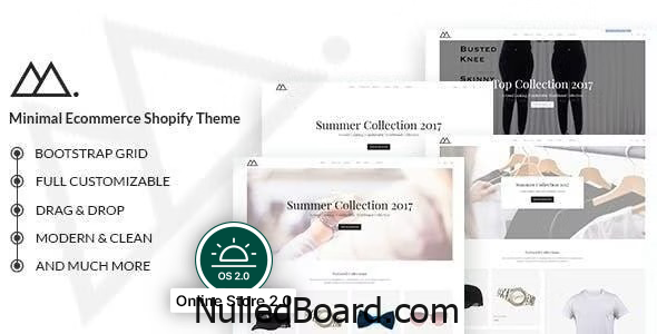 Download Free Mira – Minimalist eCommerce Shopify Theme Nulled