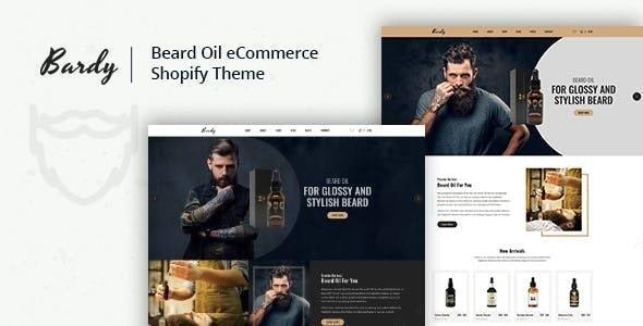 Download Free Bardy – Beard Oil Shopify Theme Nulled