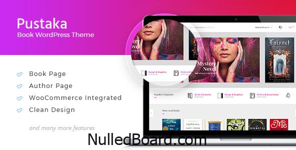Download Free Pustaka – WooCommerce Theme For Book Store Nulled