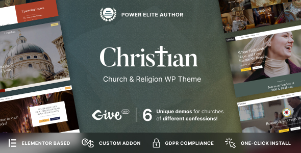 Download Free Christian – Church WordPress Theme Nulled