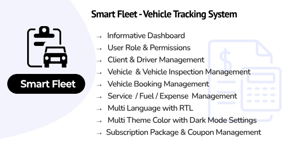 Download Free Smart Fleet SaaS – Vehicle Tracking System Nulled