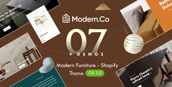 Download Free ModernCo – Furniture & Interiors Store Shopify Theme