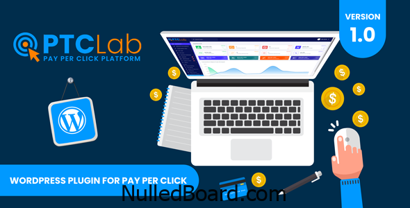 Download Free PTCLab – Pay Per Click WordPress Plugin Nulled