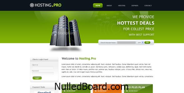 Download Free Hosting Provider Nulled