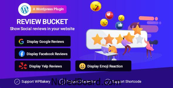 Download Free ReviewBucket – Business review bundle WordPress Plugin Nulled