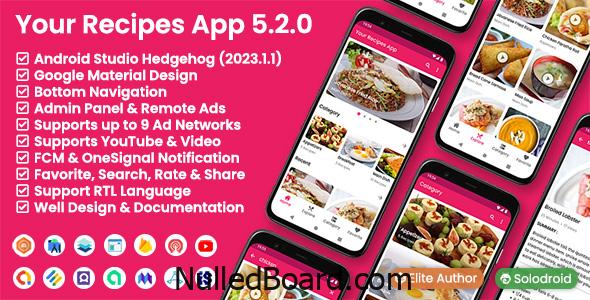 Download Free Your Recipes App Nulled