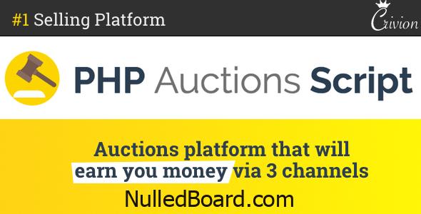 Download Free PHP Auctions Script Nulled