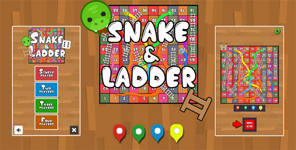 Download Free Snake & Ladder Unity3D Source code + Android