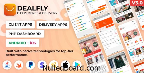 Download Free Dealfly – E-commerce & Multi-Vendor Marketplace with Offers,