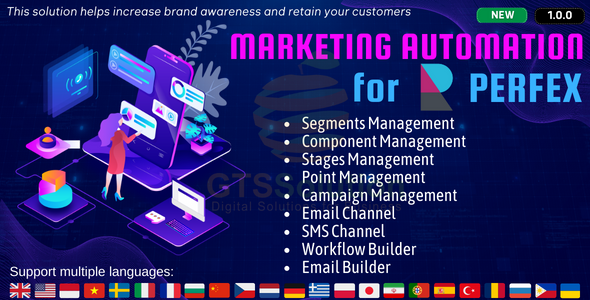 Download Free Marketing Automation module for Perfex CRM Nulled