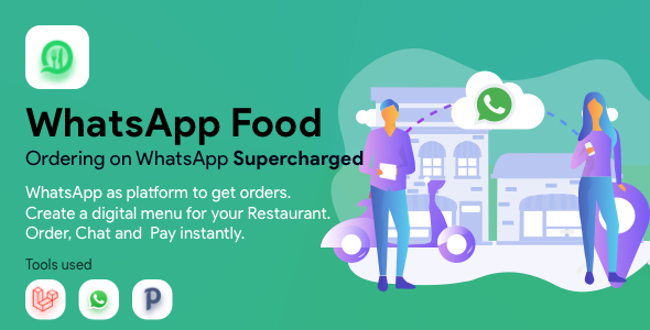 Download Free WhatsApp Food – SaaS WhatsApp Ordering Nulled