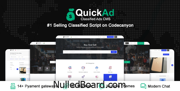 Download Free Quickad Classified Ads CMS PHP Script Nulled