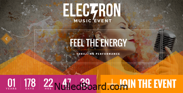 Download Free Electron – Event Concert & Christmas New Year