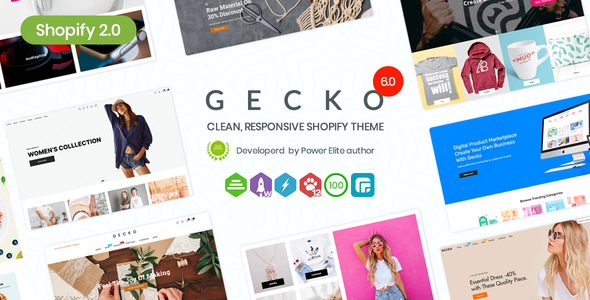 Download Free Gecko 6.0 – Responsive Shopify Theme – RTL