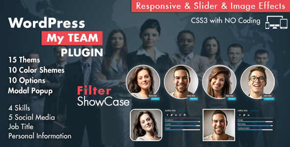 Download Free My Team Showcase WordPress Plugin Nulled
