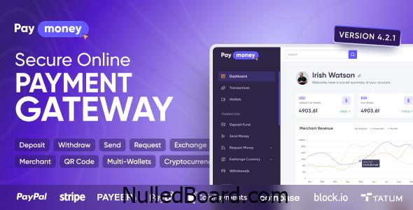 Download Free PayMoney – Secure Online Payment Gateway Nulled