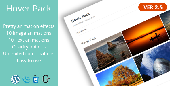 Download Free Hover Effects Pack – WordPress Plugin Nulled