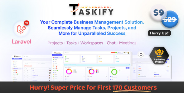 Download Free Taskify – Project Management – Task Management &