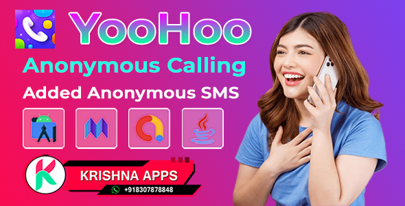 Download Free YooHoo – Anonymous Calling Android App Source Code