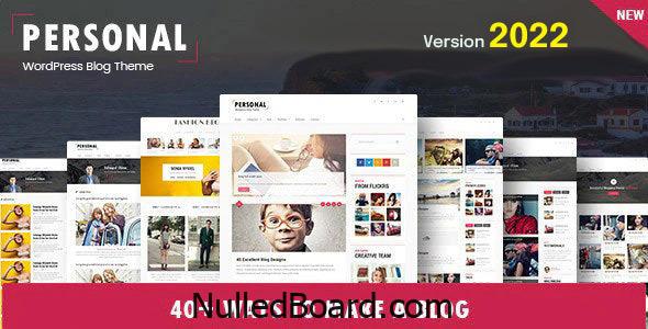 Download Free Personal – Best Blog, CV and Video WordPress