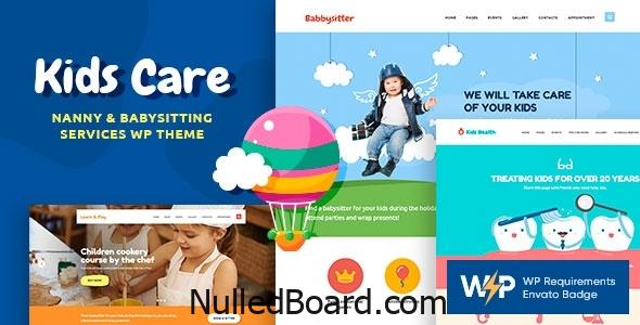 Download Free Kids Care | Children WordPress Theme Nulled