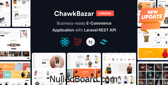 Download Free ChawkBazar Laravel – React, Next, REST API Ecommerce
