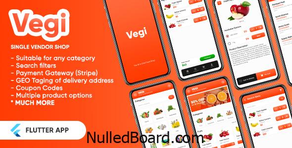 Download Free Vegi – The Ultimate Grocery – Food –