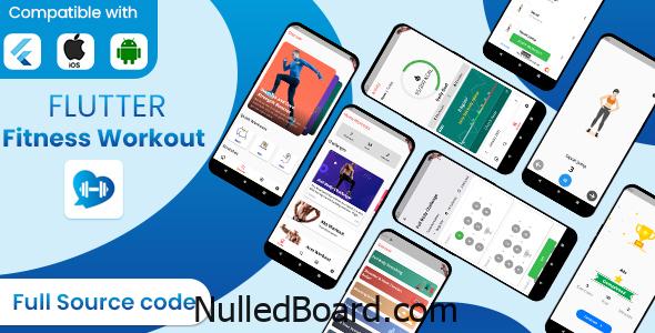 Download Free Flutter fitness Workout full source code with admob