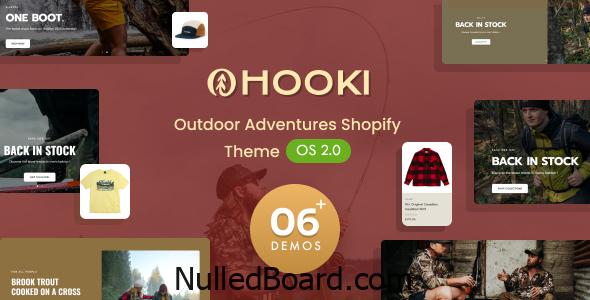 Download Free Hooki – Outdoor Adventures Shopify Theme OS 2.0