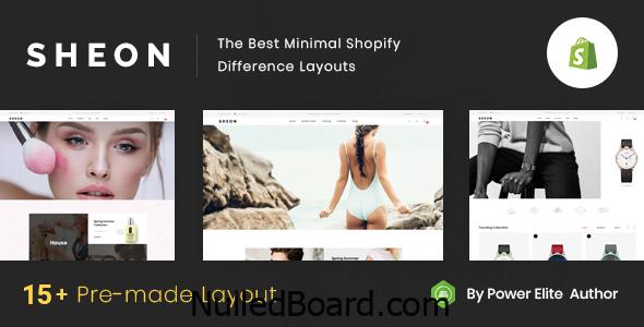 Download Free Sheon – Sectioned Multipurpose Shopify Theme Nulled