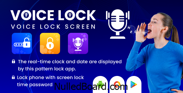 Download Free Voice Lock Screen – Voice Security Lock Screen