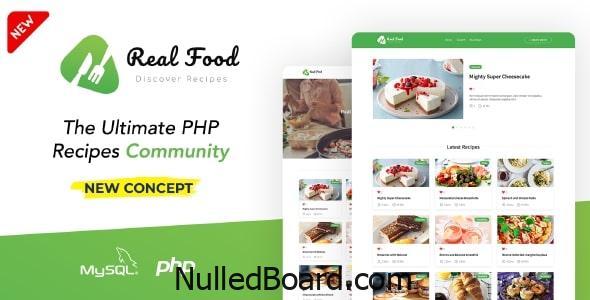 Download Free RealFood | The Ultimate PHP Recipes & Community