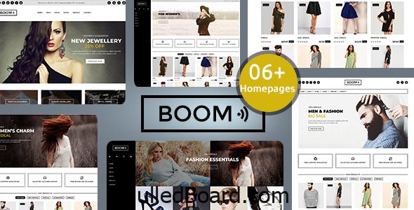Download Free Boom – Fashion and accessories shopify theme Nulled
