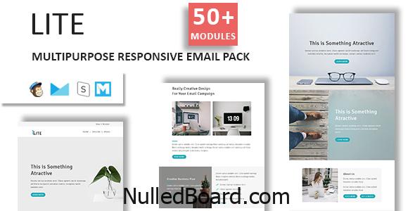 Download Free Lite – Email Template Multipurpose Responsive with Stampready
