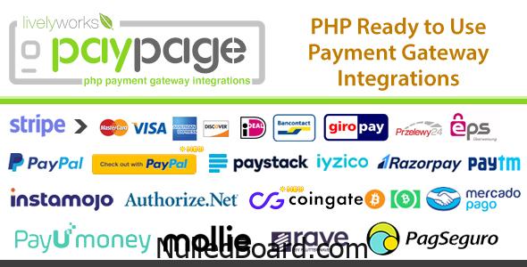 Download Free PayPage – PHP ready to use Payment Gateway