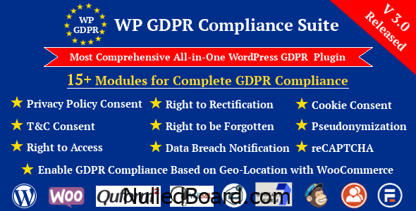 Download Free WP GDPR Compliance Suite WordPress Plugin Nulled