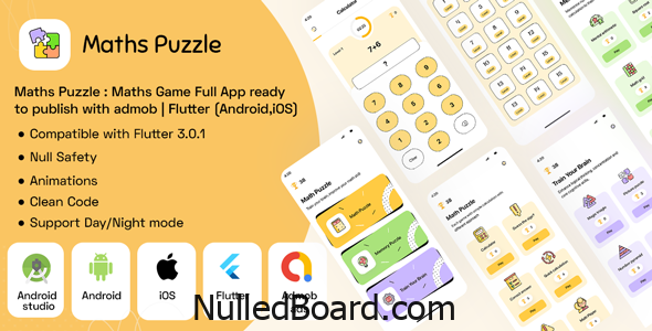 Download Free Maths Puzzle : Maths Game Full App with