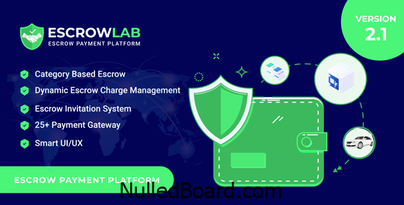 Download Free EscrowLab – Escrow Payment Platform Nulled