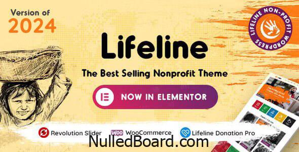 Download Free Lifeline – 2024 NGO, Fund Raising and Charity