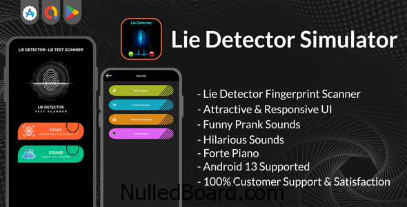 Download Free Lie Detector Simulator | Lie Test Fingerprint Scanner